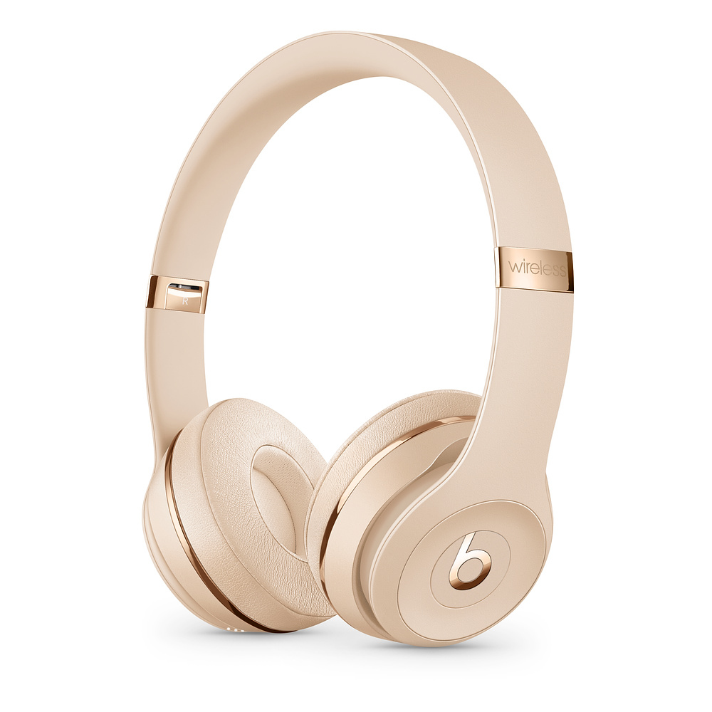 Beats Solo 3 Wireless On-Ear Headphones - Satin Gold