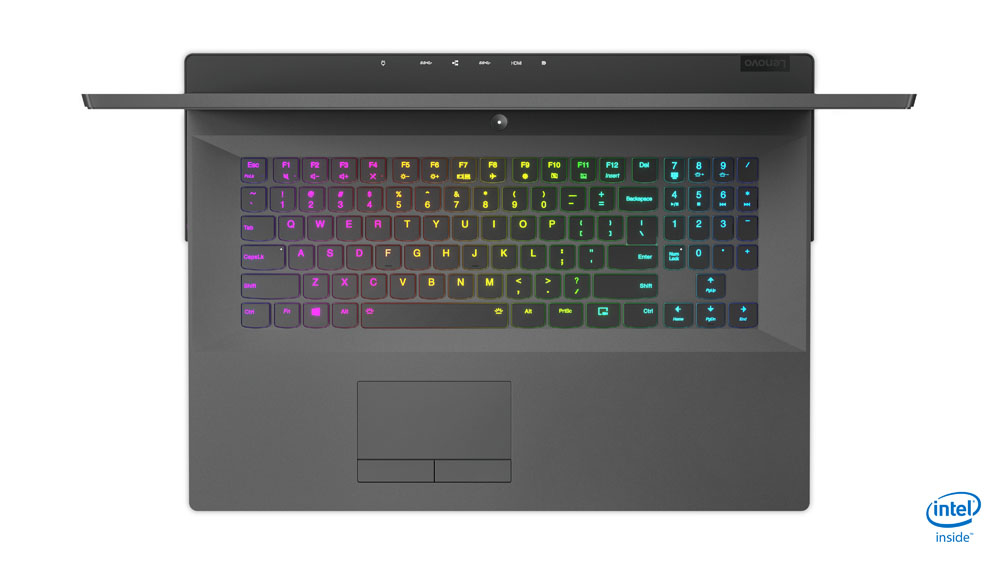 Lenovo LEGION Y730-17ICH GAMING Core™ i7-8750H 2.2GHz 1TB+256GB SSD 16GB 17.3" (1920x1080) WIN10 NVIDIA® GTX 1050Ti 4096MB BLACK Backlit Keyboard - Image 3