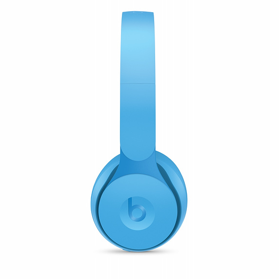 Beats Solo Pro Matte Collection Wireless Noise Cancelling On-Ear Headphones - Light Blue - Image 2