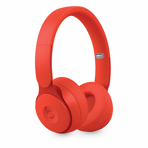 Beats Solo Pro Wireless Noise Cancelling On-Ear Headphones - Matte Red - Image 5