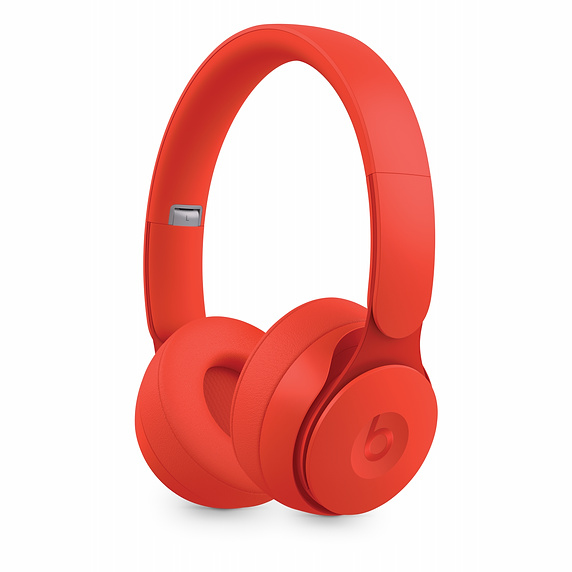 Beats Solo Pro Wireless Noise Cancelling On-Ear Headphones - Matte Red