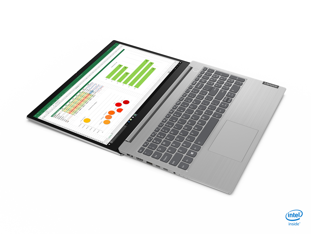 Lenovo ThinkBook 15-IIL 20SM Core™ i7 1065G7 1.3GHz 512GB SSD 16GB 15.6" (1920x1080) BT WIN10 Pro Webcam MINERAL GRAY - Image 4