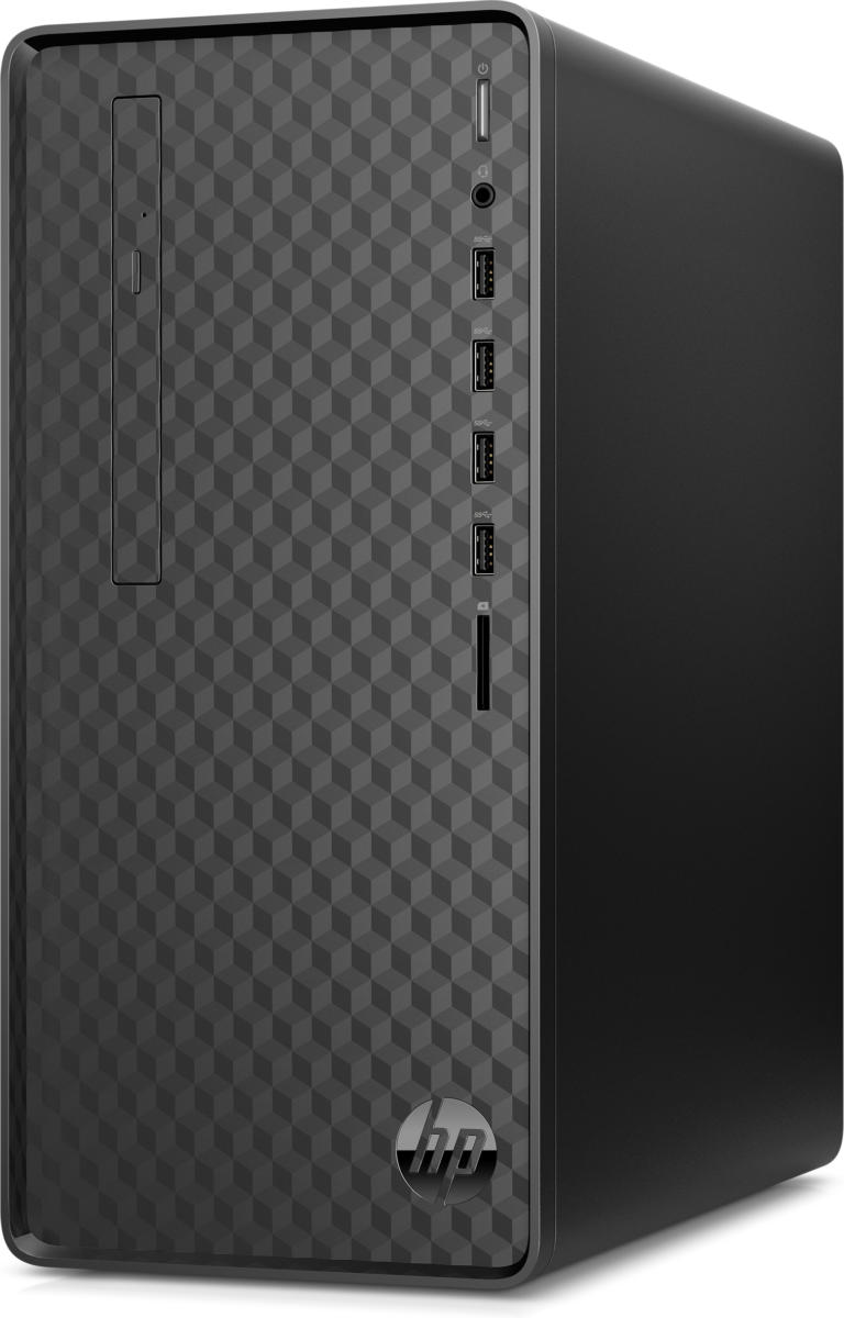 HP M01-F1033WB Core™ i3-10100 3.6GHz 1TB 8GB WIN10 DVD-RW BLACK Keyboard Mouse - Image 2