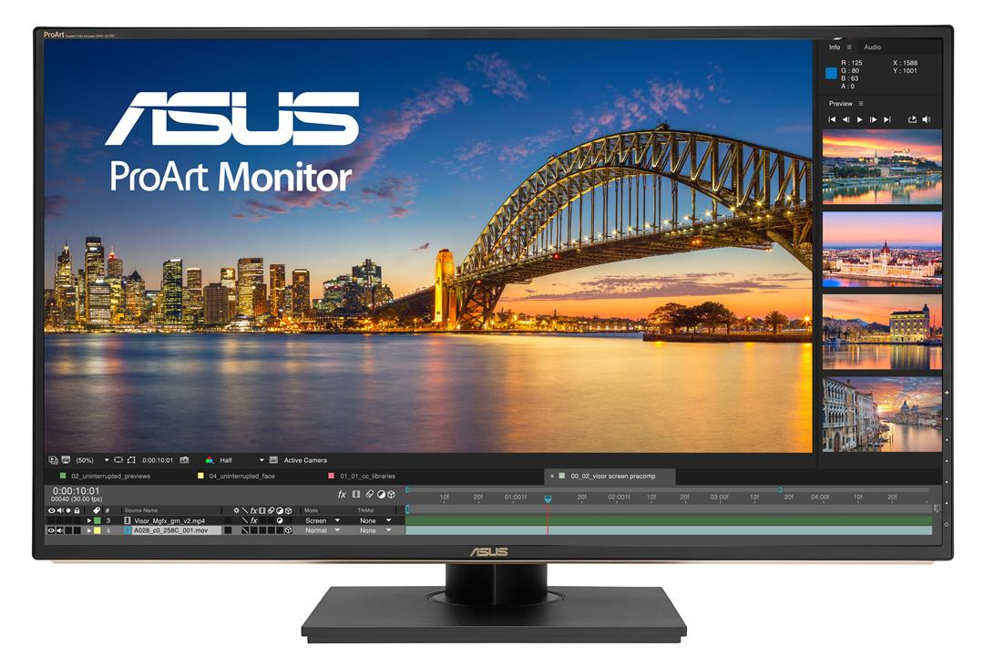 Asus PA329C 32" 4K (3840x2160) 4ms 400 cd/m² USB-C™ HDMI DP USB3.0 IPS Adjustable Stand Monitor BLACK - Image 4