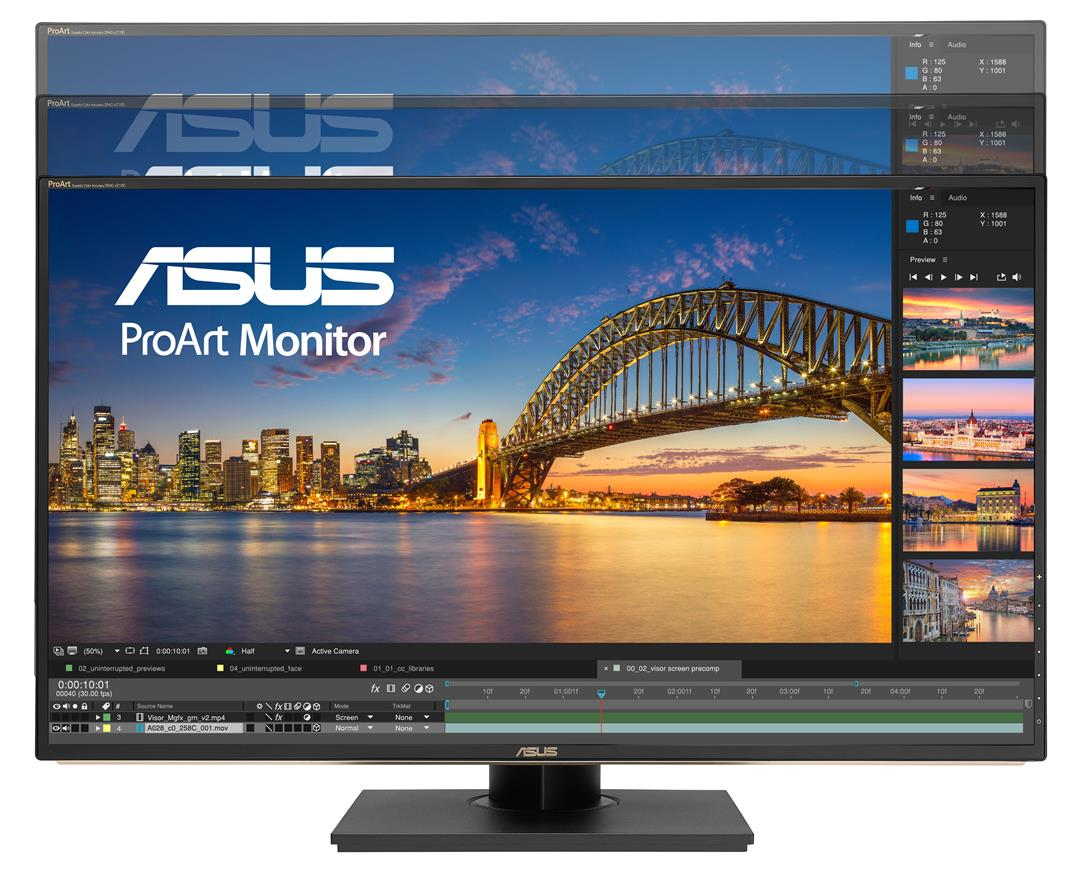 Asus PA329C 32" 4K (3840x2160) 4ms 400 cd/m² USB-C™ HDMI DP USB3.0 IPS Adjustable Stand Monitor BLACK - Image 5