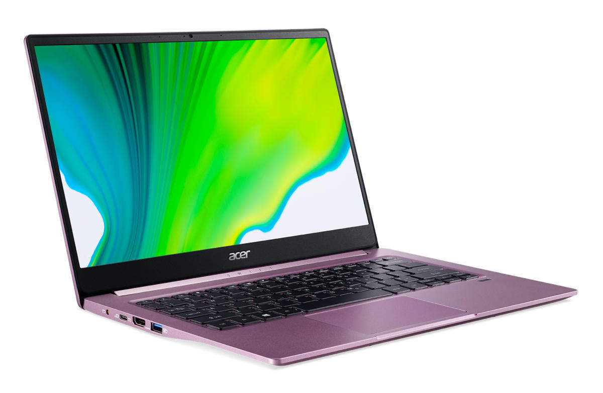 Acer Swift 3 SF314-42-R6YC AMD Ryzen™ 5 4500U 2.3GHz 256GB SSD 8GB 14" (1920x1080) BT WIN10 Webcam PURPLE Backlit Keyboard FP Reader - Image 6