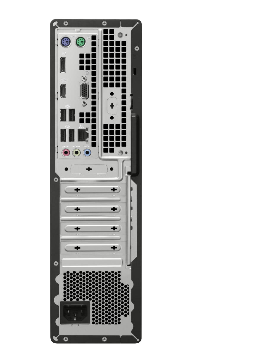 Asus ExpertCenter D700SA-XB501 SFF WORKSTATION Core™ i5-10400 2.90GHz 512GB PCIe SSD 8GB DVD-RW BT WIN10 Pro BLACK Keyboard & Mouse - Image 6