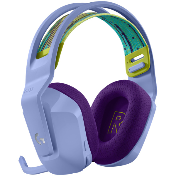 Logitech G733 Wireless Gaming Headset - Lilac - Image 3