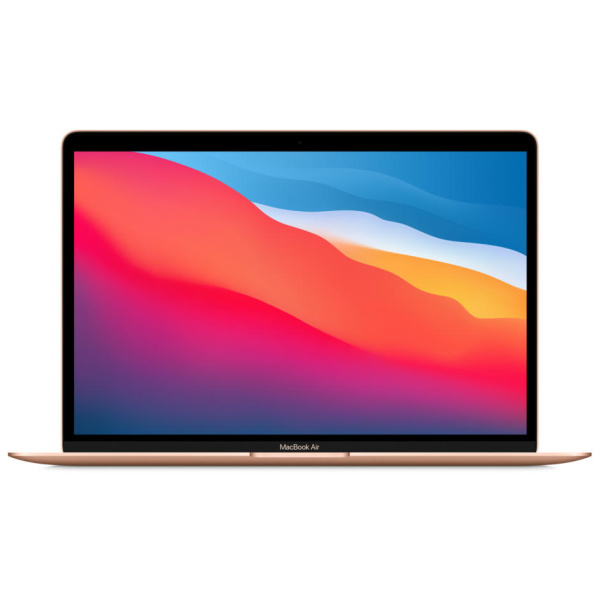 Apple MacBook Air 2020 M1 Chip 256GB SSD 8GB 13.3" (2560x1600) RETINA macOS Big Sur Backlit Keyboard Touch ID GOLD