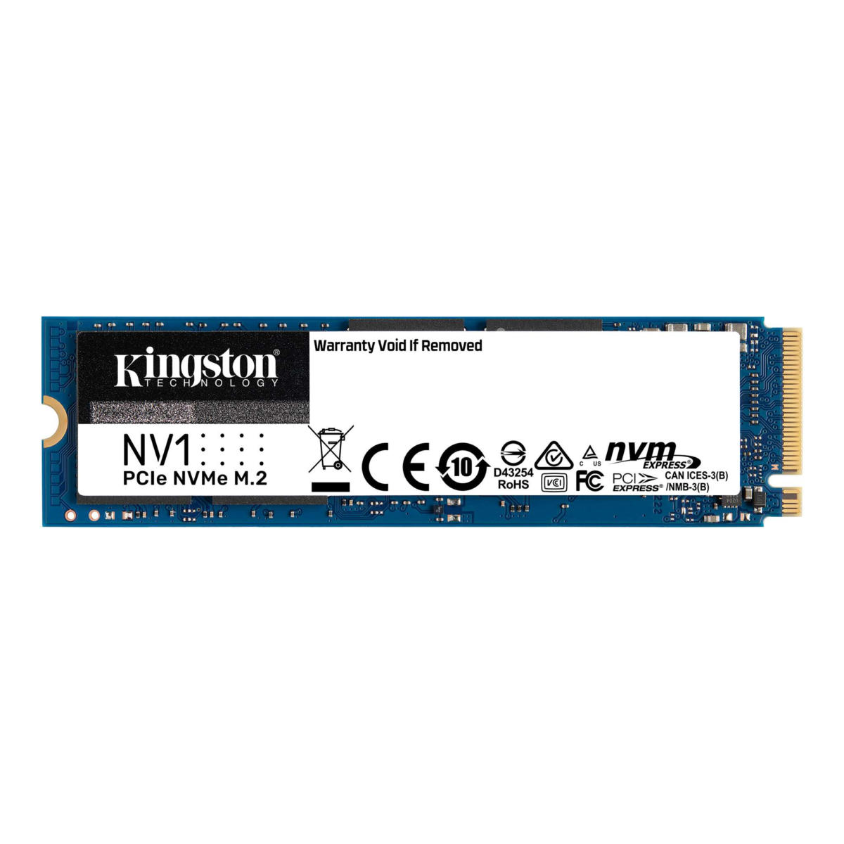 KINGSTON SNVS/1000G 2.5" 1TB PCIe NVMe Solid State Drive (SSD) BLUE