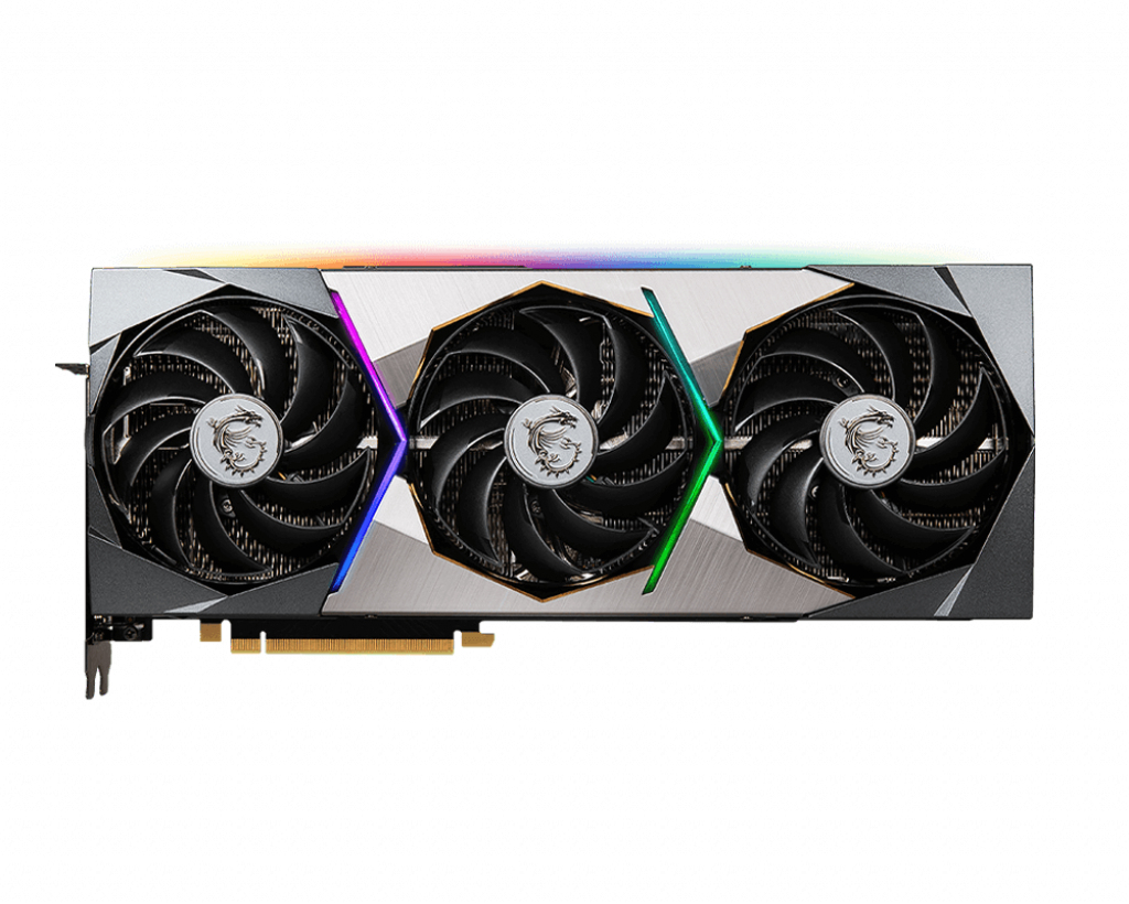 MSI GeForce RTX 3070 SUPRIM X 8G LHR GDDR6 PCI Express 4.0 x16 GPU-824142259382 - Image 2