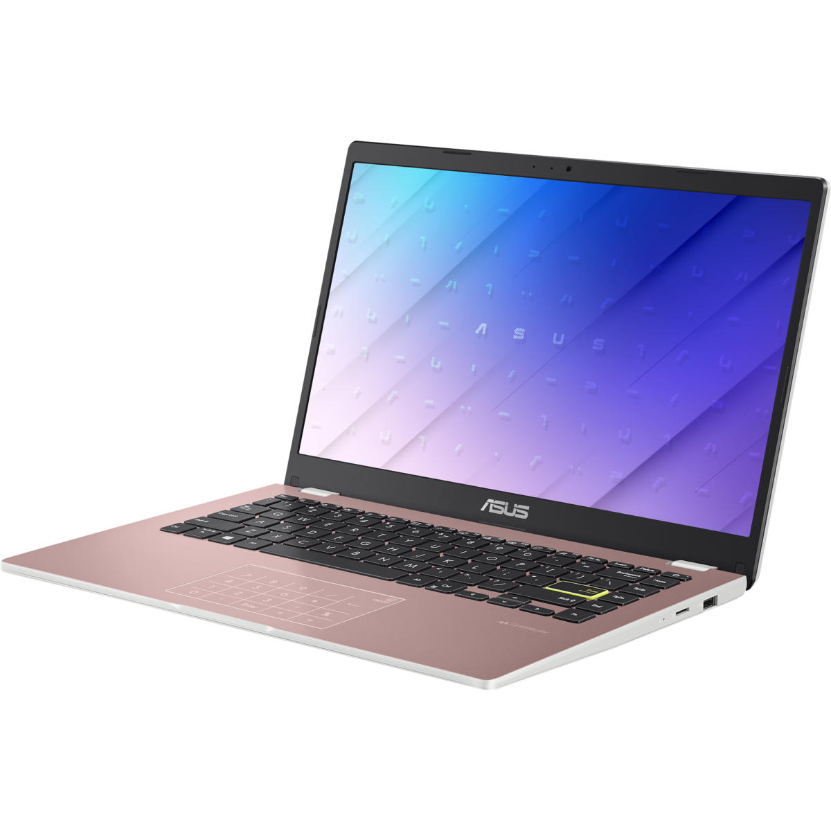Asus E410MA Celeron® Dual-Core N4020 1.1GHz 64GB eMMC 4GB 14" (1366x768) BT WIN10 S Webcam ROSE GOLD - Image 3