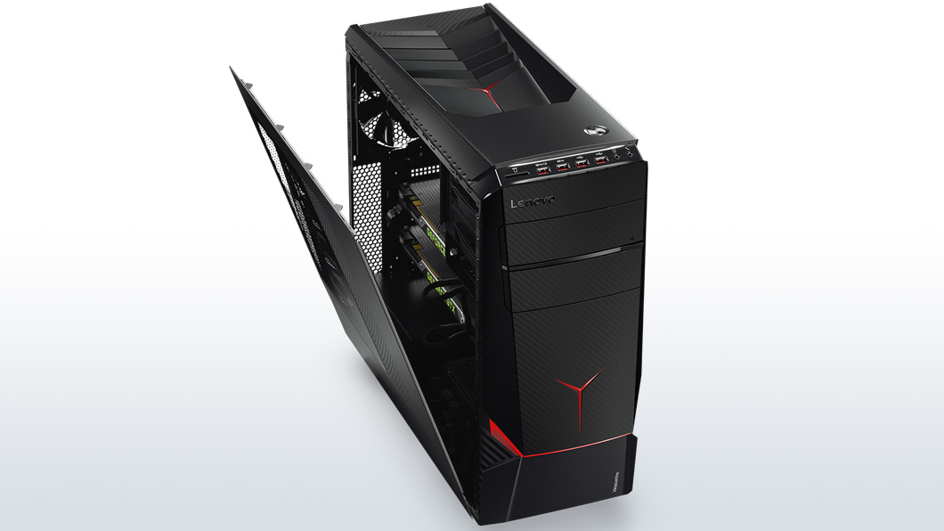 Lenovo Y900-34ISZ GAMING Core™ i7-6700K 4.0GHz 1TB+128GB SSD 16GB DVD-RW BT WIN10 NVIDIA® GTX 1080 8192MB Keyboard Mouse BLACK - Image 4