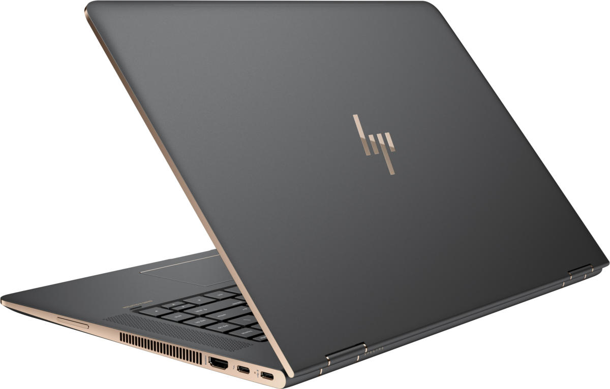 HP Spectre 15-BL112 x360 Convertible Core™ i7-8550U 1.8GHz 512GB SSD 16GB 15.6in (3840x2160) TOUCHSCREEN BT WIN10 Webcam NVIDIA® MX150 2048MB DARK ASH SILVER Backlit Keyboard - Image 5