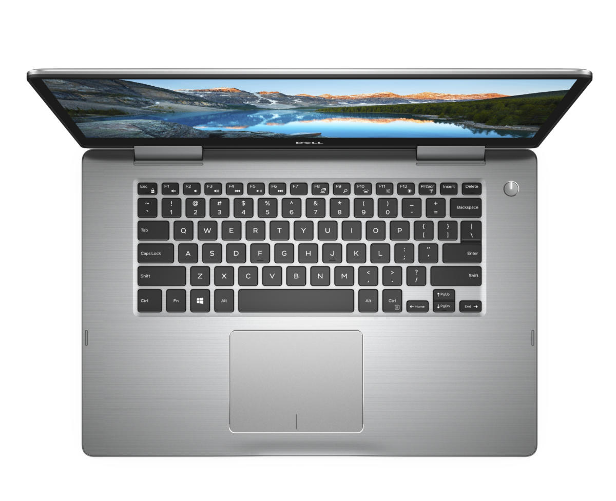 Dell Inspiron 7573 CONVERTIBLE 2-IN-1 Core™ i5-8250U 1.6GHz 256GB SSD 8GB 15.6" (1920x1080) TOUCHSCREEN BT WIN10 Webcam Backlit Keyboard GRAY - Image 4