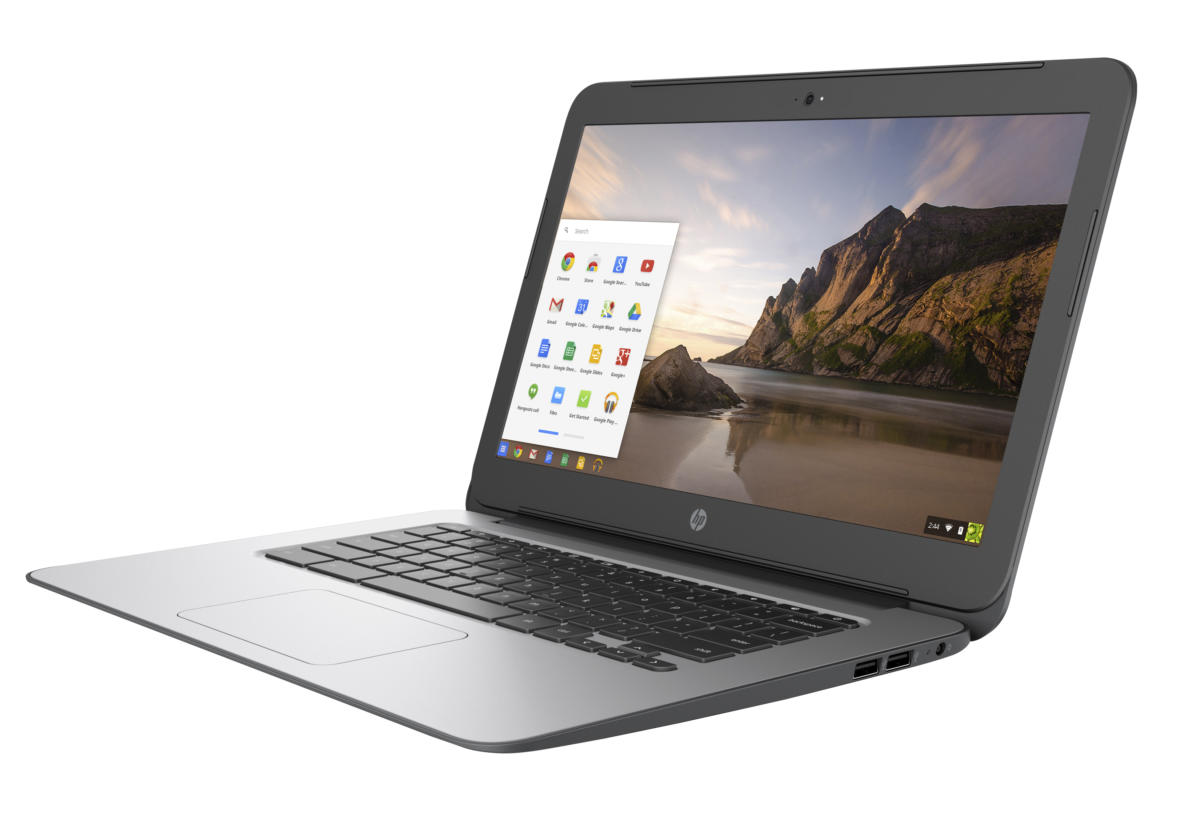 HP CHROMEBOOK 14 G4 Celeron® N2840 2.16GHz 16GB SSD 4GB 14" (1366x768) BT Chrome OS Webcam BLACK/SILVER 4.50 lbs. - Image 6