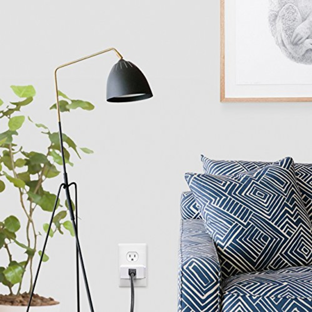Kasa Smart Plug Mini, Smart Home Wi-Fi Outlet (HS105), White - Image 3