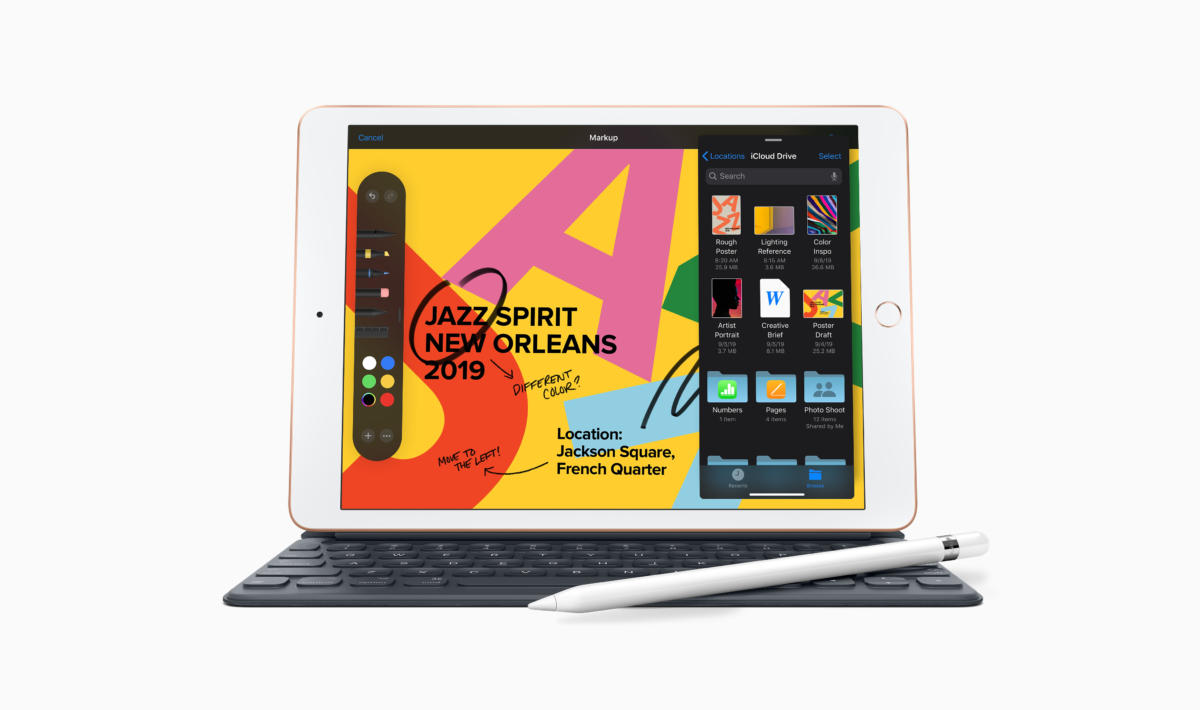 MW792LL/A - $374 - Apple iPad 10.2" 128GB Wifi Gold 2019 (7th Gen) - CPO