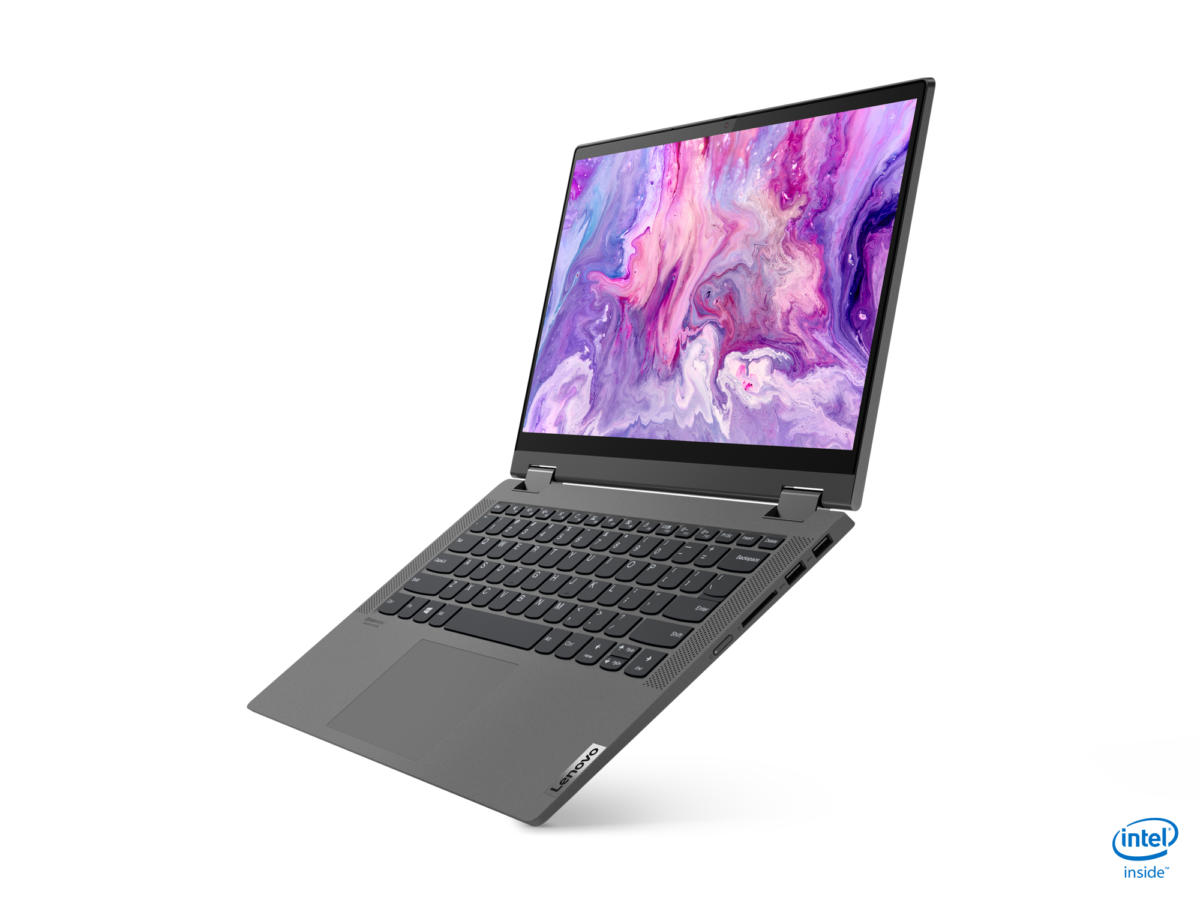 Lenovo FLEX 5 15IIL05 2-IN-1 Core™ i7-1065G7 1TB SSD 16GB 15.6" (1920x1080) TOUCHSCREEN WIN10 Pro NVIDIA® MX330 2048MB GRAPHITE GRAY Backlit Keyboard FP Reader - Image 3