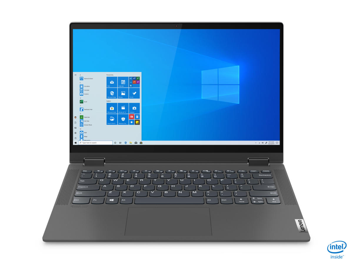 Lenovo FLEX 5 15IIL05 2-IN-1 Core™ i7-1065G7 1TB SSD 16GB 15.6" (1920x1080) TOUCHSCREEN WIN10 Pro NVIDIA® MX330 2048MB GRAPHITE GRAY Backlit Keyboard FP Reader - Image 2