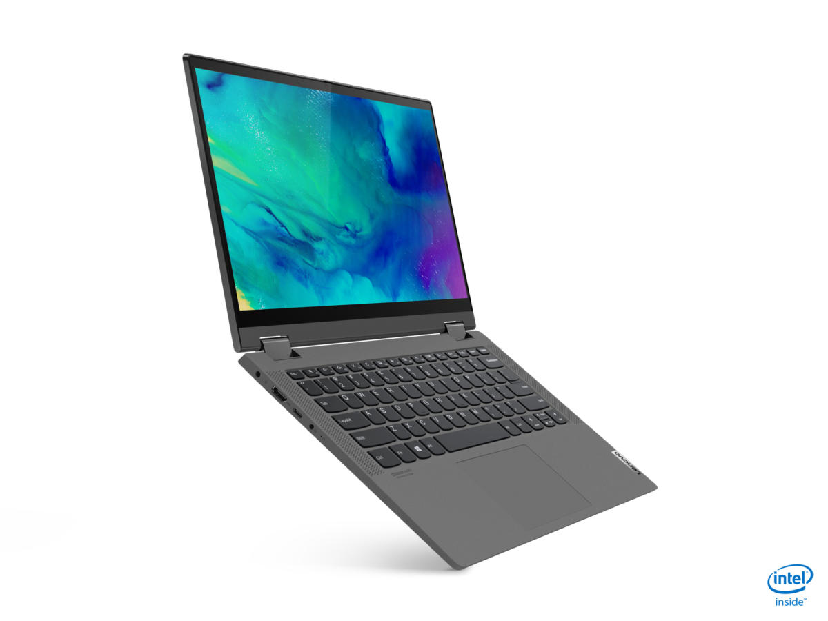Lenovo FLEX 5 15IIL05 2-IN-1 Core™ i7-1065G7 1TB SSD 16GB 15.6" (1920x1080) TOUCHSCREEN WIN10 Pro NVIDIA® MX330 2048MB GRAPHITE GRAY Backlit Keyboard FP Reader - Image 4