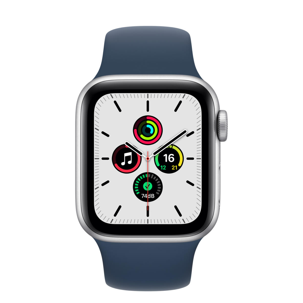MKNY3LL/A - $223 - Apple Watch SE (GPS, 40mm) - Silver Aluminum 