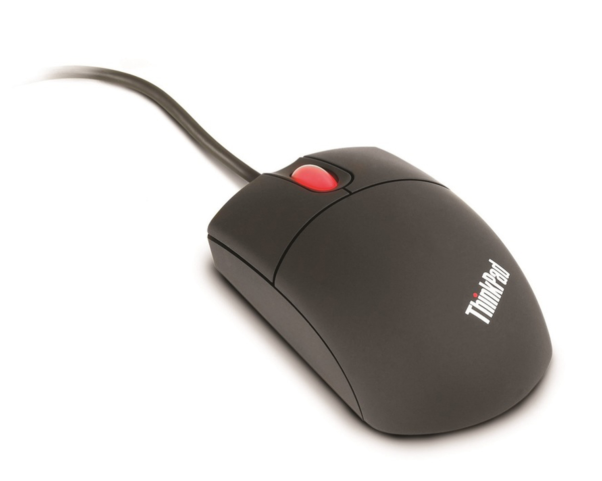 Lenovo 31P7410 Optical 3-Button Travel Wheel Mouse
