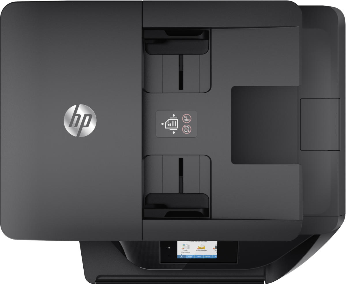 HP OfficeJet Pro 6978 Wireless Color Thermal Inkjet Printer BLACK : 1200x600 DPI, 20 PPM, 225/ADF-35-Sheet, Duplexing, Ethernet, USB 2.0 - Image 7