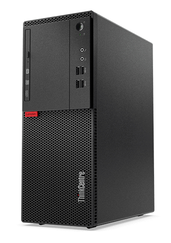 Lenovo ThinkCentre M710t Tower Core™ i5-7400 256GB SSD 8GB DVD-RW WIN10 Pro BLACK