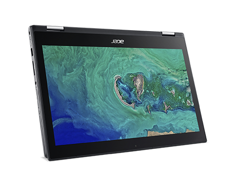Acer Spin 5 SP513-52N-8326 2-IN-1 CONVERTIBLE Core™ i7-8550U 256GB SSD 8GB 13.3" (1920x1080) TOUCHSCREEN IPS BT WIN10 Webcam STEEL GRAY Backlit Keyboard FP Reader - Image 7