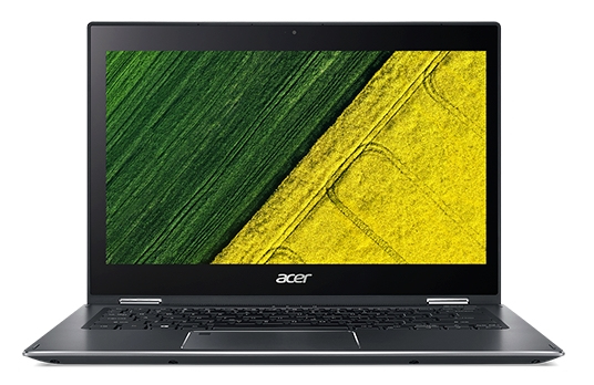 Acer Spin 5 SP513-52N-8326 2-IN-1 CONVERTIBLE Core™ i7-8550U 256GB SSD 8GB 13.3" (1920x1080) TOUCHSCREEN IPS BT WIN10 Webcam STEEL GRAY Backlit Keyboard FP Reader