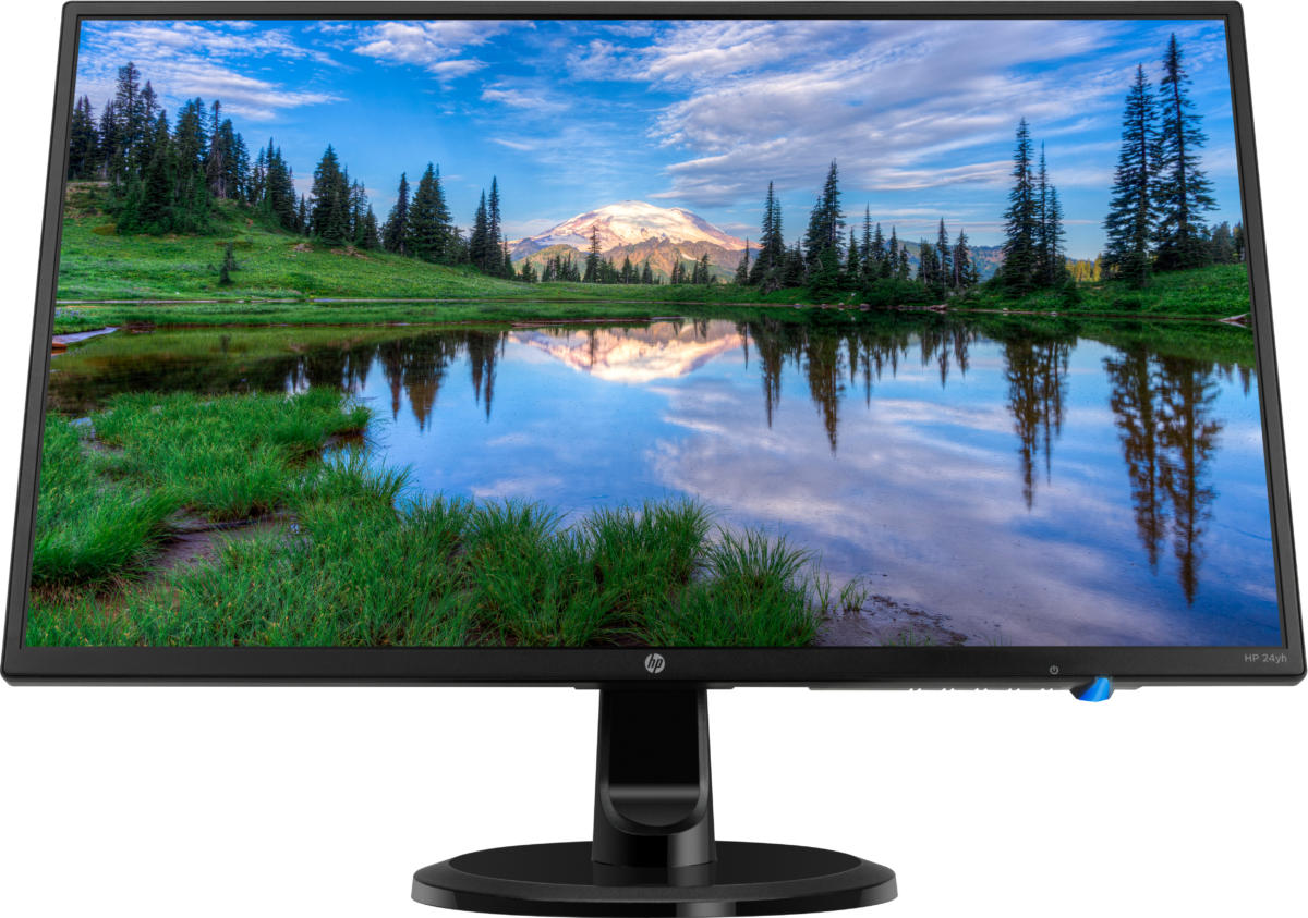 HP 24YH 24" Monitor 23.8" (1920x1080) IPS 8ms 250cd/m² 1000:1 16:9 BLACK