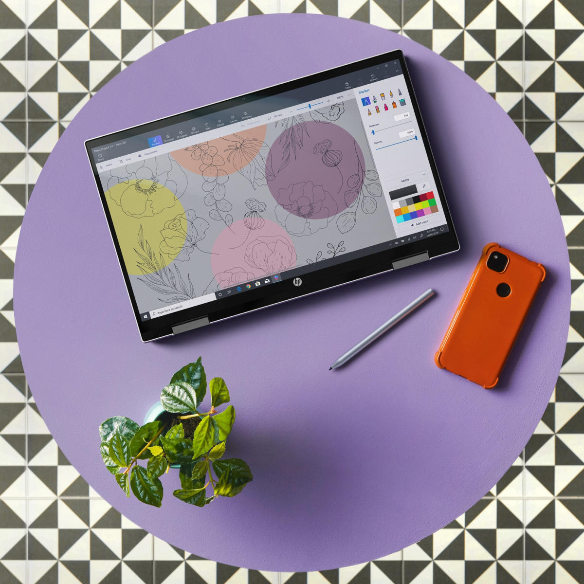 HP Pavilion X360 15-ER0125OD 2-IN-1 Core™ i5-1135G7 2.4GHz 256GB SSD 8GB 15.6" (1366x768) TOUCHSCREEN BT WIN10 Webcam NATURAL SILVER Backlit Keyboard 0.71" thin, 3.55 lbs. - Image 5