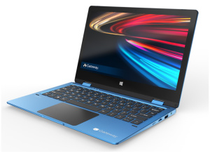 Gateway GWTC116 2-IN-1 Celeron® N4020 64GB eMMC 4GB 11.6" (1366x768) TOUCHSCREEN WIN10 S BLUE