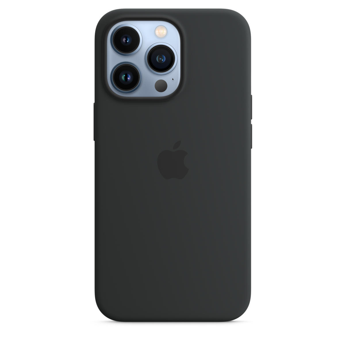 Apple - iPhone 13 Pro Silicone Case with MagSafe - Midnight - Image 4