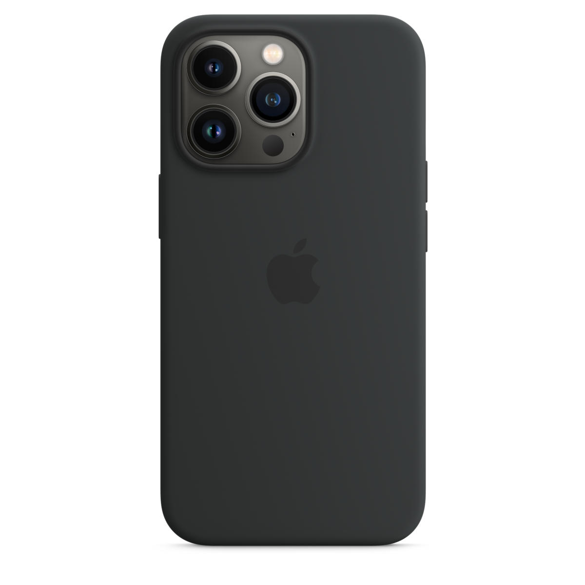 Apple - iPhone 13 Pro Silicone Case with MagSafe - Midnight