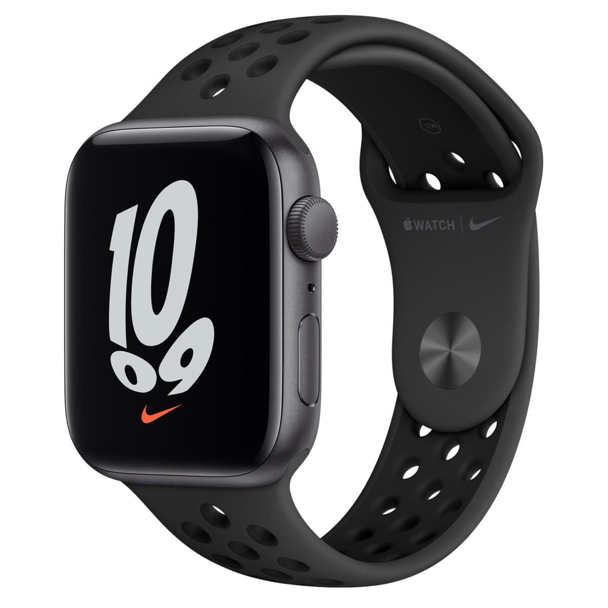 Apple Watch Nike SE (GPS) 44mm Space Gray Aluminum Case with Nike Sport Band - Space Gray