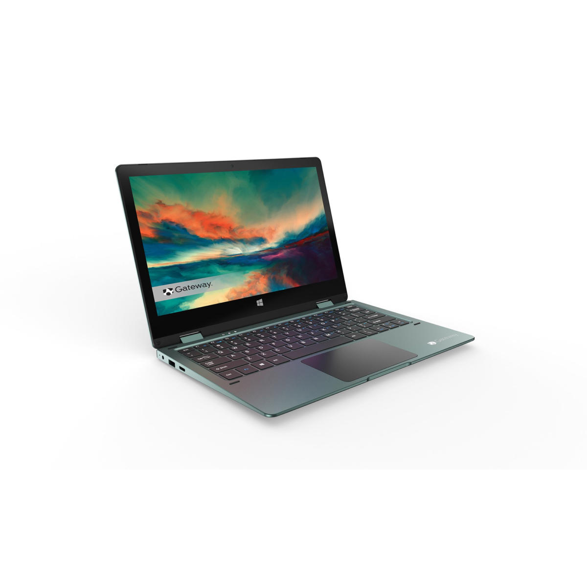 Gateway GWTC116 2-IN-1 Celeron® N4020 64GB eMMC 4GB 11.6" (1366x768) TOUCHSCREEN WIN10 S GREEN - Image 2