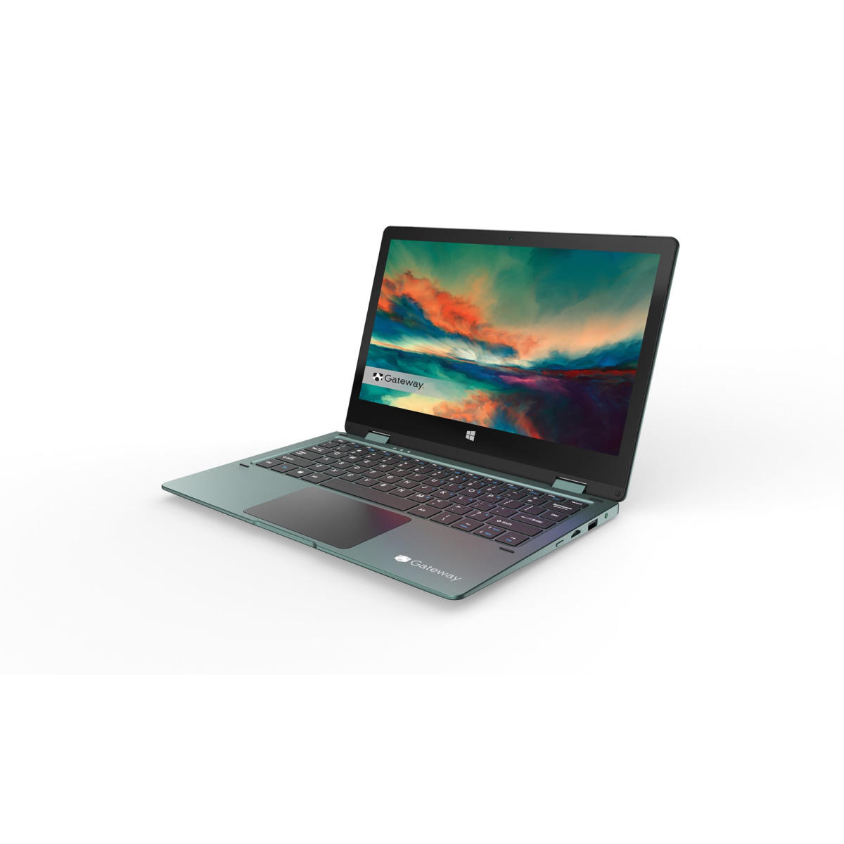 Gateway GWTC116 2-IN-1 Celeron® N4020 64GB eMMC 4GB 11.6" (1366x768) TOUCHSCREEN WIN10 S GREEN - Image 4