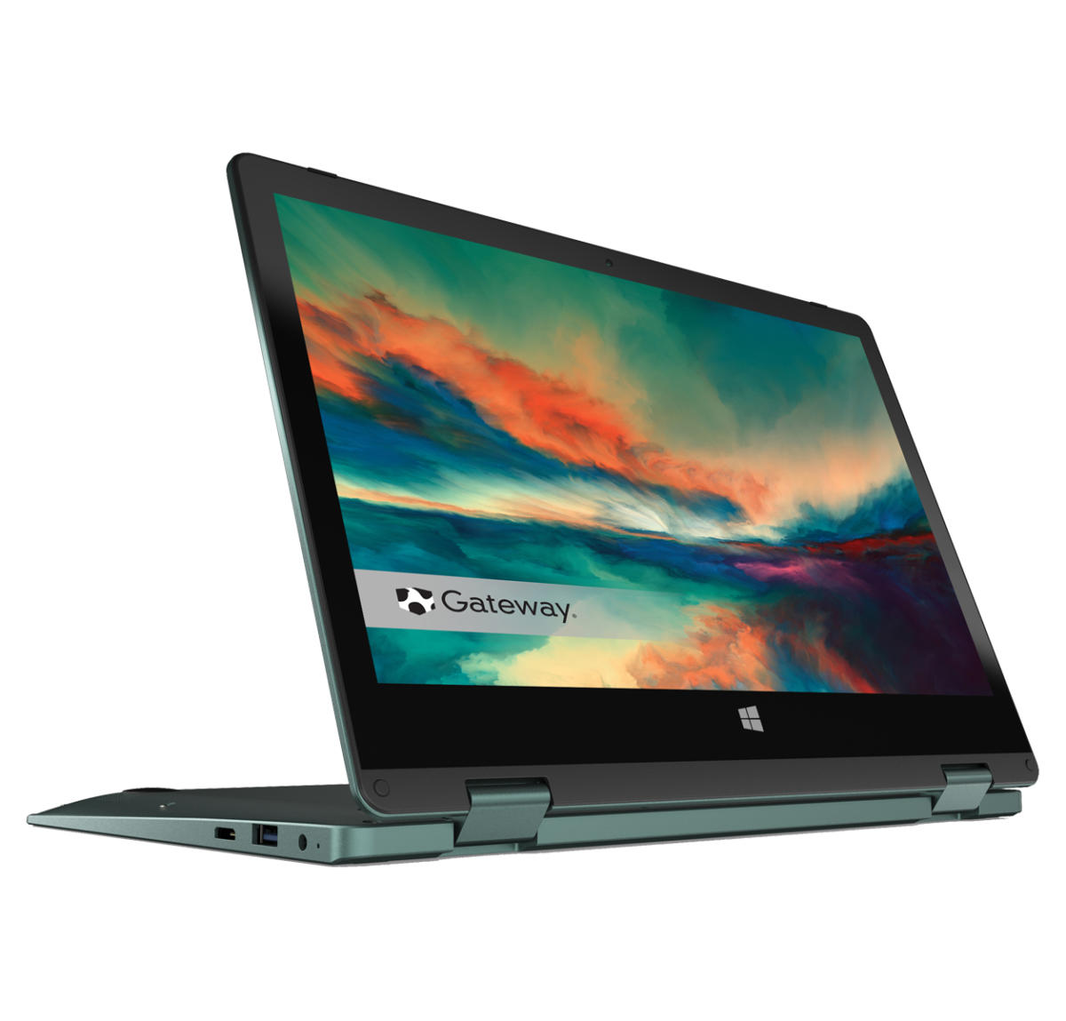 Gateway GWTC116 2-IN-1 Celeron® N4020 64GB eMMC 4GB 11.6" (1366x768) TOUCHSCREEN WIN10 S GREEN