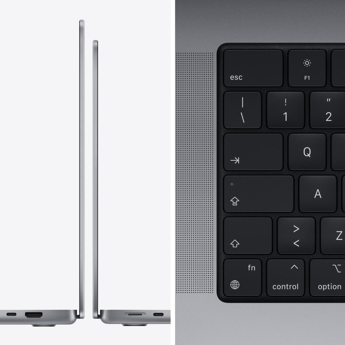 Apple MacBook Pro M1 Pro 1TB SSD 16GB 14.0" (3024x1964) Retina XDR MacOS SPACE GRAY - Image 4