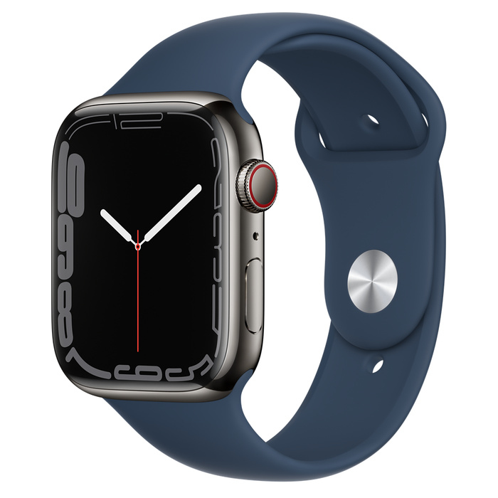 MKJH3LL/A - $536 - Apple Watch Series 7 GPS, 45mm Blue Aluminum Case ...