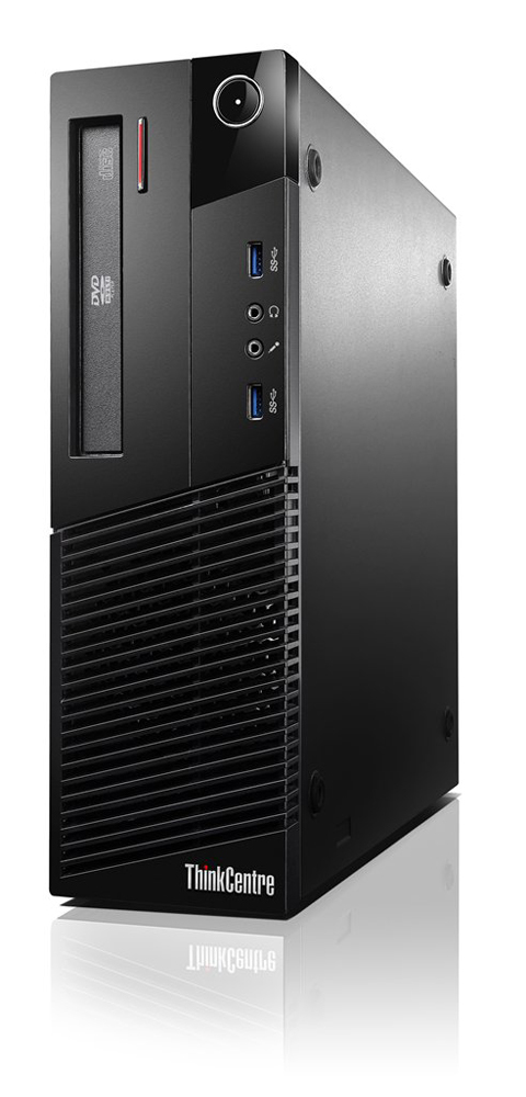 Lenovo ThinkCentre M93p SFF WORKSTATION Core™ i5-4570 3.2GHz 240GB SSD 8GB WIN10 Pro BLACK Keyboard & Mouse - Image 2