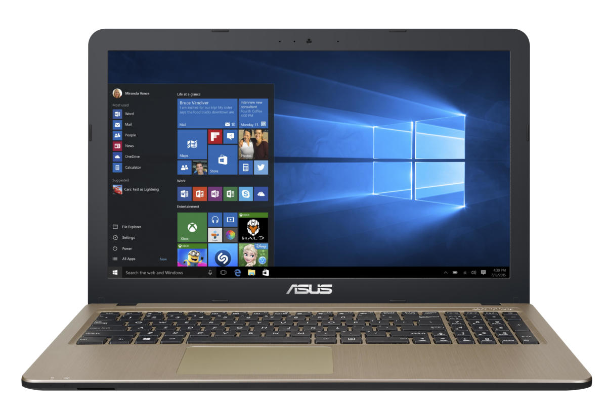Asus K540UA-Q51P-CB Core™ i5-8250U 1TB 8GB 15.6" (1920x01080) WIN10 BLACK ENGLISH FRENCH CA - Image 4