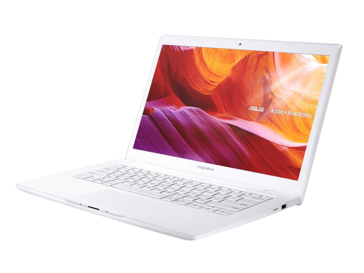 Asus ImagineBook MJ401TA-BM3N5 Core™ M3-8100Y 128GB SSD 4GB 14" (1920x1080) WIN10 TEXTURED WHITE 3.55 thin 0.7lbs. - Image 4
