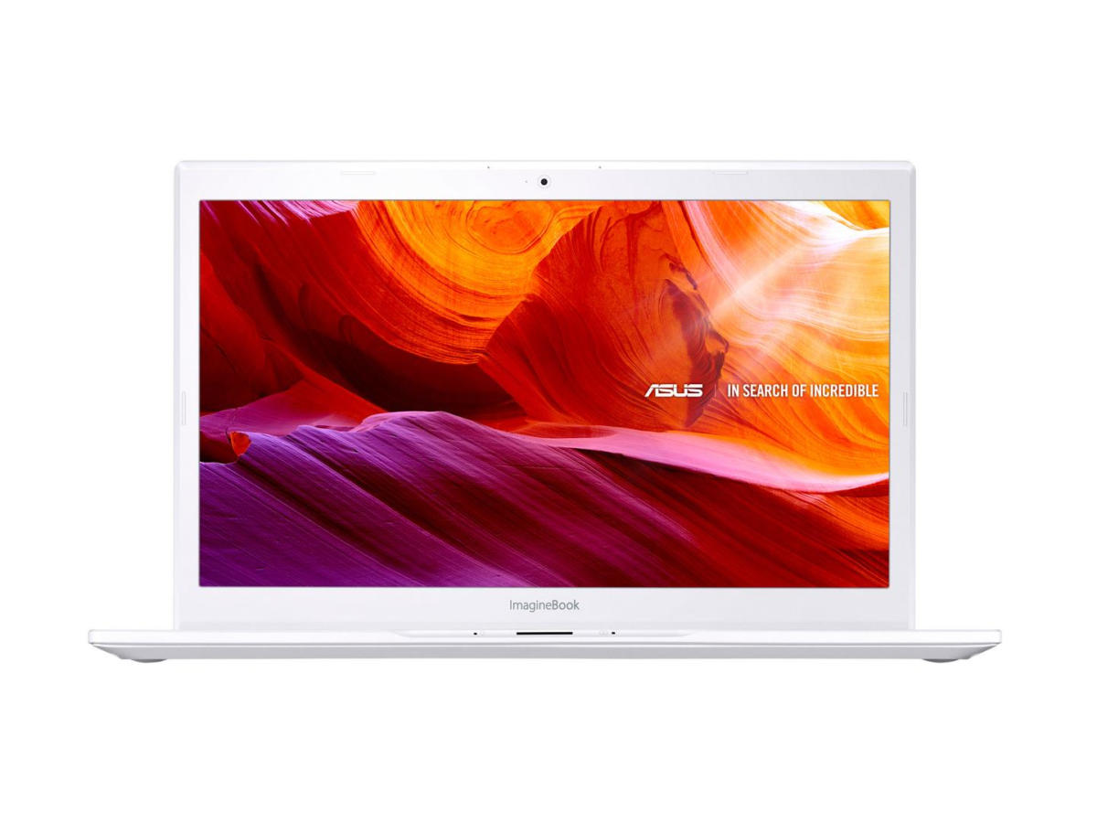 Asus ImagineBook MJ401TA-BM3N5 Core™ M3-8100Y 128GB SSD 4GB 14" (1920x1080) WIN10 TEXTURED WHITE 3.55 thin 0.7lbs. - Image 2