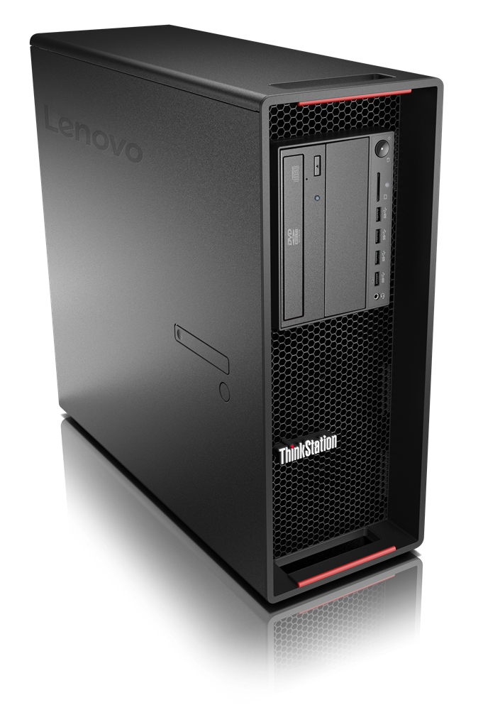 Lenovo ThinkStation P720 TOWER WORKSTATION Xeon® Silver 4214R 1TB SSD 32GB DVD-RW WIN10 Pro NVIDIA® Quadro RTX 4000 8192MB Keyboard Mouse BLACK - Image 5