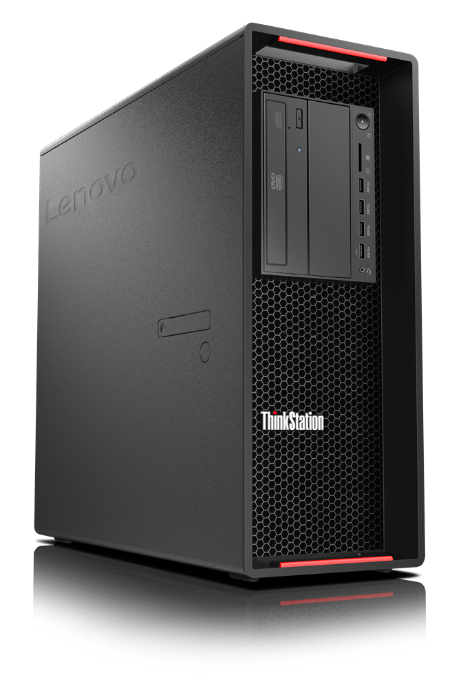 Lenovo ThinkStation P720 TOWER WORKSTATION Xeon® Silver 4214R 1TB SSD 32GB DVD-RW WIN10 Pro NVIDIA® Quadro RTX 4000 8192MB Keyboard Mouse BLACK