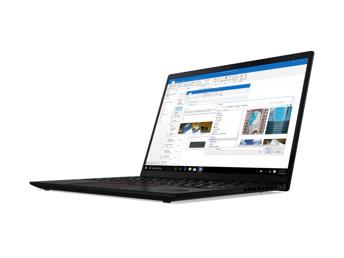 Lenovo ThinkPad X1 Nano Core™ i7-1160G7 512GB SSD 16GB 13" 2K (2160x1350) IPS WIN10 Pro IR Webcam BLACK Backlit Keyboard FP Reader - Image 2