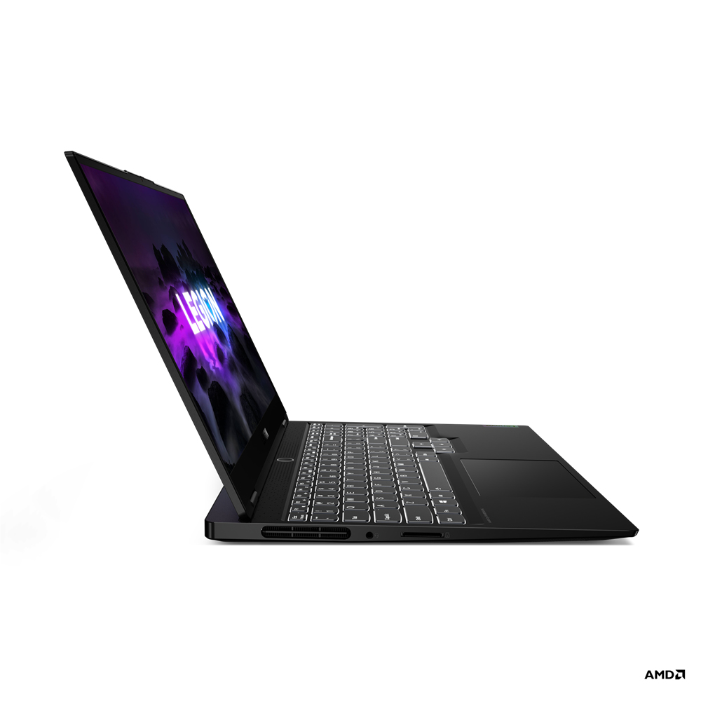 Lenovo LEGION SLIM 7 15ACH6 GAMING AMD Ryzen™ R7 5800H 512GB SSD 16GB 15.6" (1920x1080) WIN11 NVIDIA® RTX 3060 6144MB SHADOW BLACK Backlit Keyboard .7" thin, 4.18 lbs. - Image 4